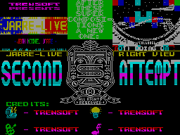 Screen from Second Attempt on Speccy