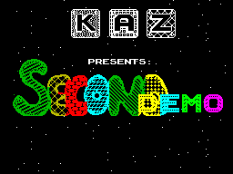Screen from Second Demo