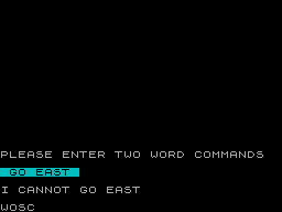 Screen from Secret Mission Radio
