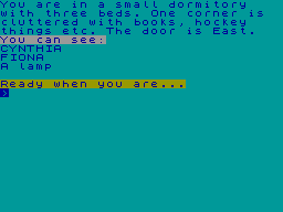 Screen from The Secret of St. Brides