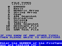 Screen from Select a Cat
