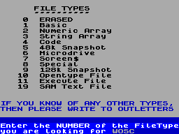 Screen from Select a Cat version 2