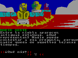 Screen from El Senor del Dragon