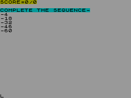 Screen from Sequencing