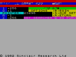 Screen from Set Searcher
