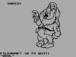 Screen from The Seven Dwarfs