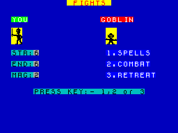 Screen from The Seven Parchments of Kandos