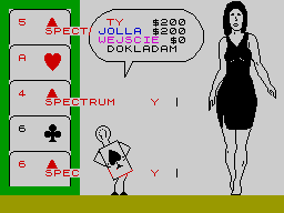 Screen from Sex Poker