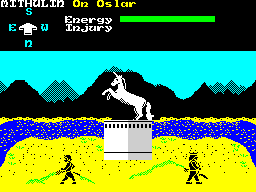 Screen from Shadow of the Unicorn