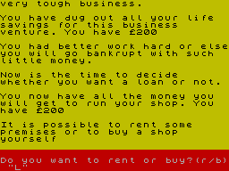 Screen from Shopkeeper