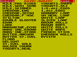 Screen from Shopnlister!
