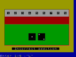 Screen from Shut the Boxes