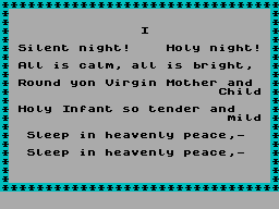 Screen from Silent Night