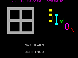 Screen from Simon