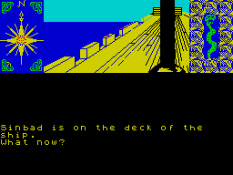 Screen from Sinbad and the Golden Ship