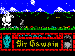 Screen from Sir Gawain