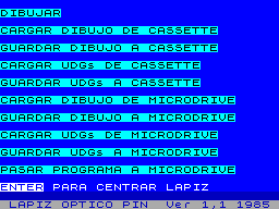 Screen from Sistema Grafico PIN