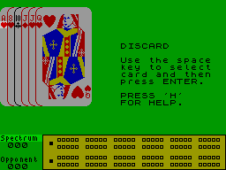 Screen from Six Card Cribbage