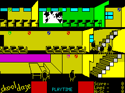 Screen from Skool Daze
