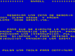 Screen from Skroll