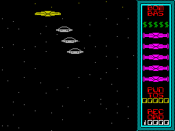 Screen from Sky Invaders