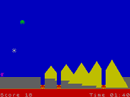 Screen from Sky Spiders