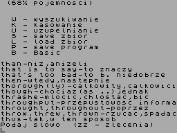 Screen from Slownik