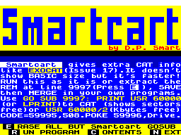 Screen from Smartcart