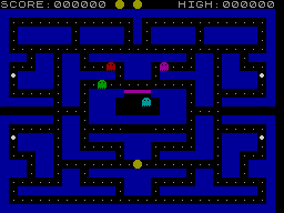 Screen from Snackman
