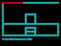 Screen from SnakeMan