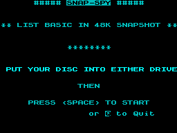 Screen from Snap-Spy