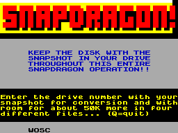 Screen from Snapdragon