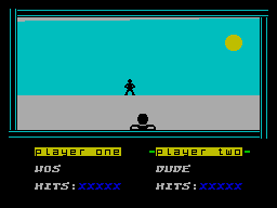 Screen from Snowfight!