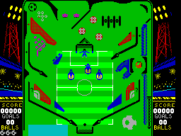 Screen from Soccer Pinball