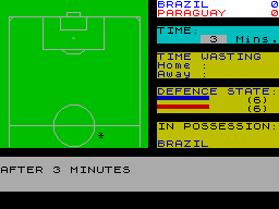 Screen from Soccer Rematch Data Cassette 1