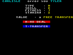 Screen from Soccer Supremo