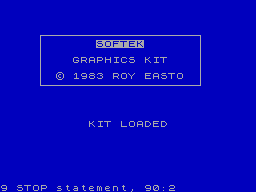 Screen from Sofkit 2