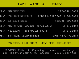 Screen from Softlink 1