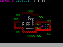 Screen from Sokoban