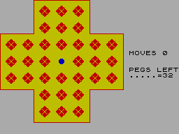 Screen from Solitaire