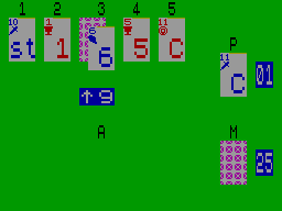 Screen from Solitario [1]