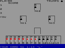 Screen from Solo Whist