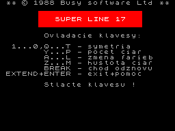 Screen from Song in Lines 0