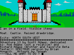 Screen from The Sorcerer of Claymorgue Castle