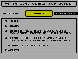 Screen from Sort