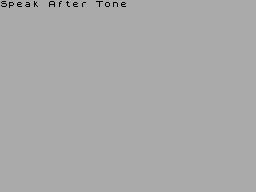 Screen from Sound Analysis