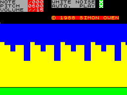 Screen from Sound FX Generator