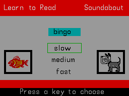 Screen from Soundabout