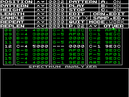 Screen from Soundtracker