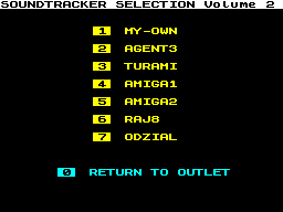 Screen from Soundtracker Selection Volume 2